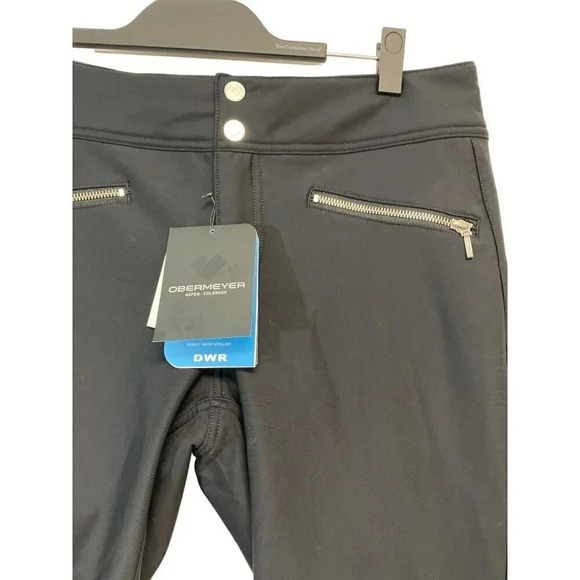 Obermeyer Clio Softshell Womens Ski Pants Winter Snow Size 12 Style 15028 New - Picture 6 of 14